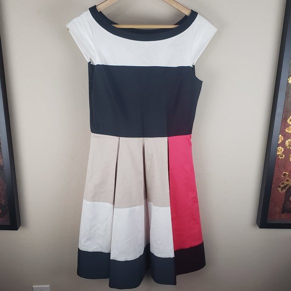 Kate Spade Colorblock Adette Dress - Picture 13 of 14
